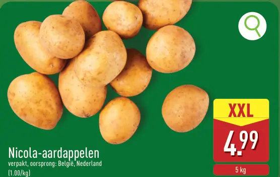 Promotie: Nicola-aardappelen
