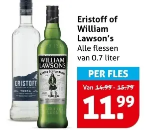 Aanbieding: Eristoff of William Lawson's