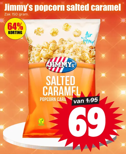 Aanbieding: Popcorn salted caramel
