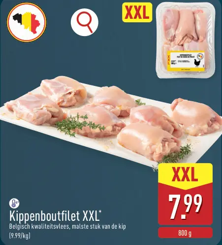 Promotie: Kippenboutfilet XXL