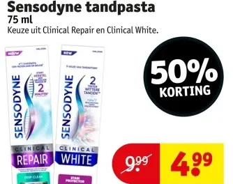 Promotie: tandpasta