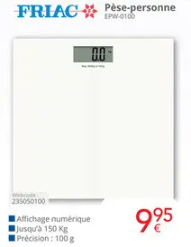Offre: Pèse-personne