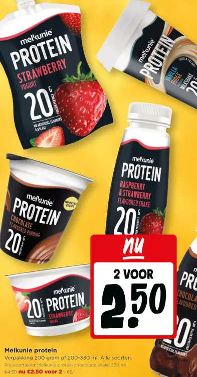 Promotie: Melkunie protein