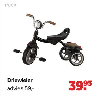 Promotie: Driewieler