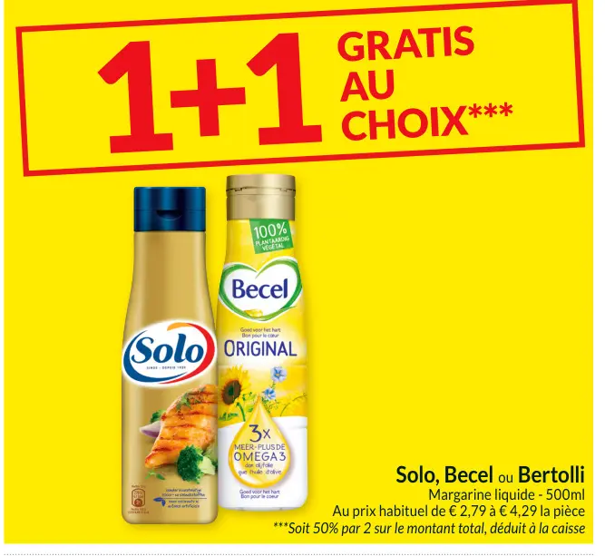 Offre: Margarine liquide