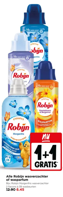 Aanbieding: Alle Robijn wasverzachter of wasparfum