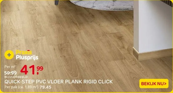 Aanbieding: Quick-step pvc vloer