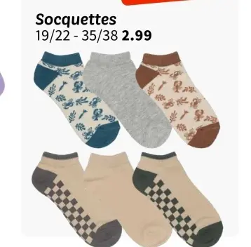 Offre: Socquettes