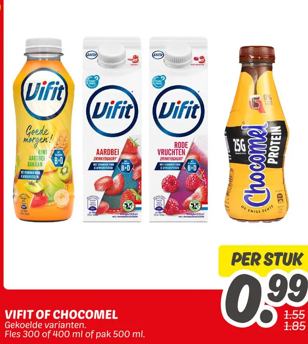 Aanbieding: Vifit of Chocomel