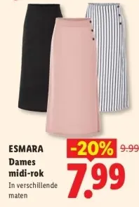 Aanbieding: Dames midi-rok