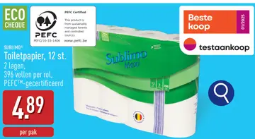 Aanbieding: Toiletpapier
