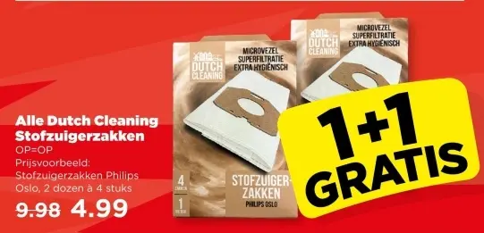 Dutch Cleaning Stofzuigerzakken