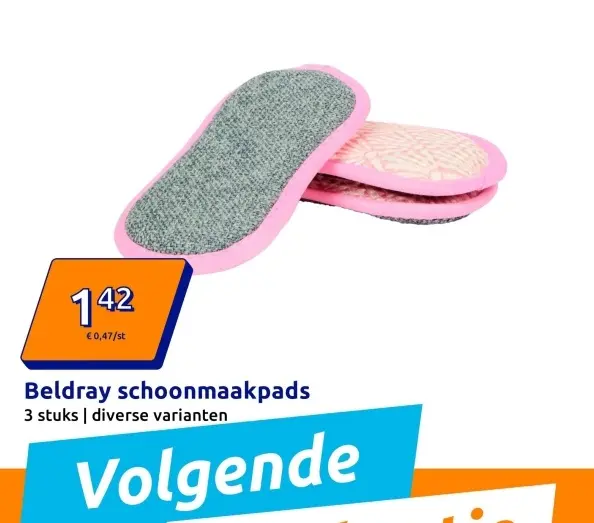 Aanbieding: Beldray schoonmaakpads