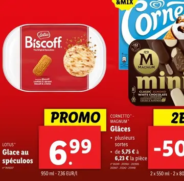 Offre: Glace au spéculoos