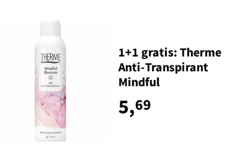 Promotie: Anti-Transpirant Mindful