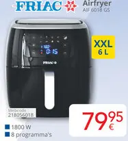 Aanbieding: FRIAC Airfryer AIF 6018 GS