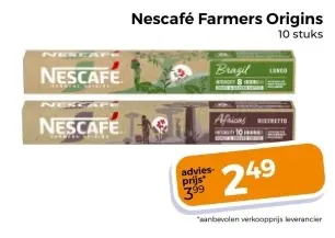 Aanbieding: Nescafé Farmers Origins