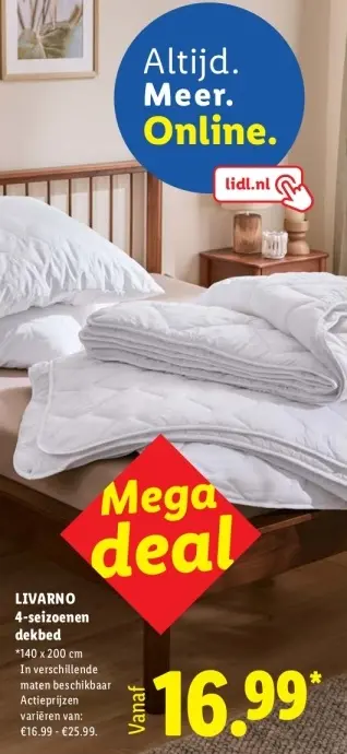 Aanbieding: 4-seizoenen dekbed