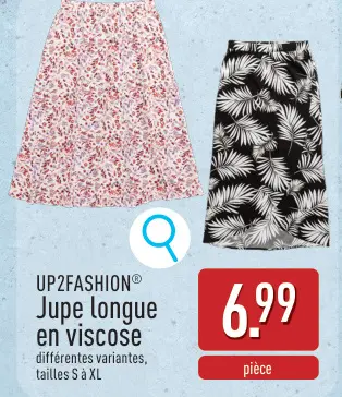 Offre: Jupe longue en viscose