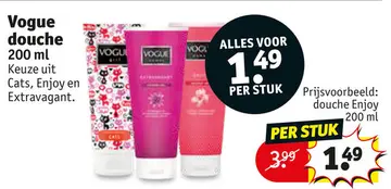 Aanbieding: Vogue douche