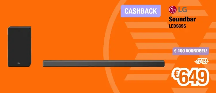 Promotie: Soundbar