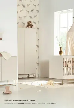 Aanbieding: Kidsmill Intense oatmeal / brass