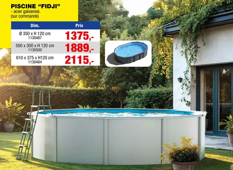 Offre: Piscine "fidji"