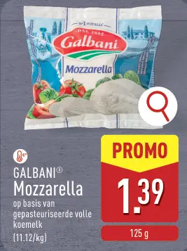 Aanbieding: GALBANI® Mozzarella