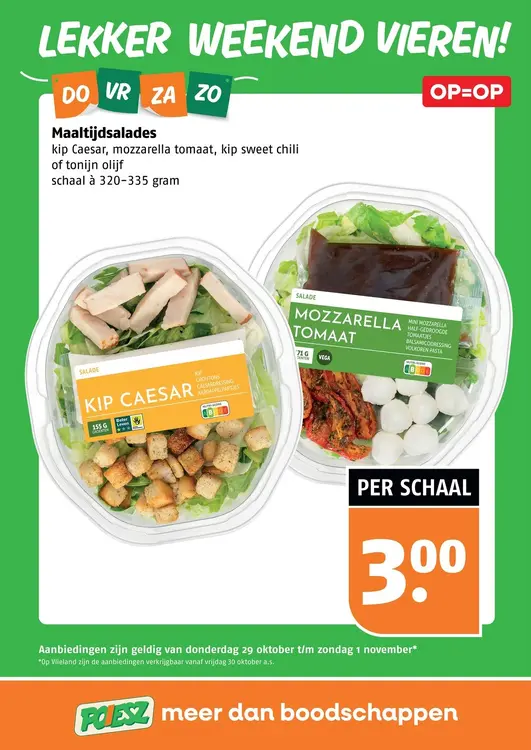 Aanbieding: Maaltijdsalades
