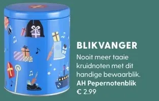 Aanbieding: AH Pepernotenblik