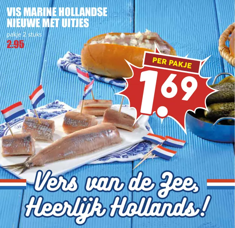 Aanbieding: Hollandse nieuwe met uitjes