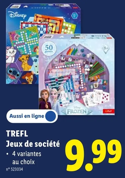 Offre: Jeux de société