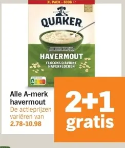 Aanbieding: Havermout