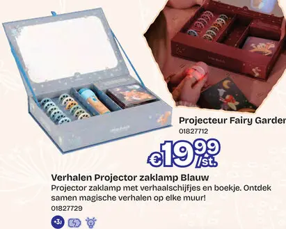 Aanbieding: Verhalen Projector zaklamp Blauw