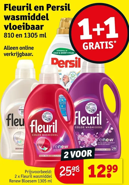 Promotie: Wasmiddel vloeibaar
