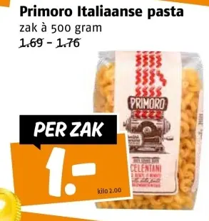 Aanbieding: Primoro Italiaanse pasta