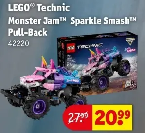 Aanbieding: LEGO Technic Monster Jam Sparkle Smash Pull-Back