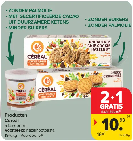 Promotie: Céréal alle soorten