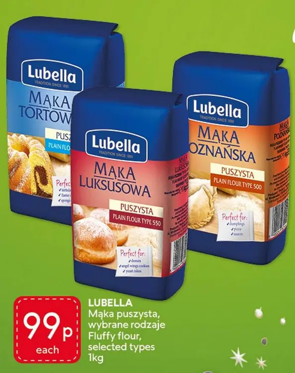 Aanbieding: Mąka puszysta