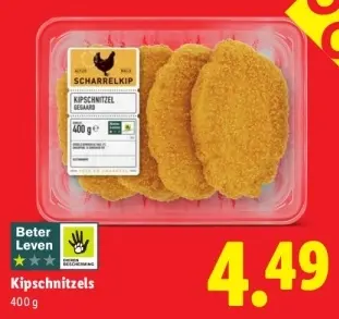 Aanbieding: Kipschnitzels
