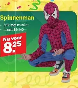 Promotie: Spinnenman