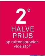 Aanbieding: ruitensproeiervloeistof