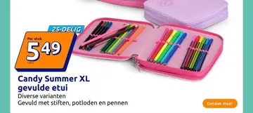 Aanbieding: Candy Summer XL gevulde etui