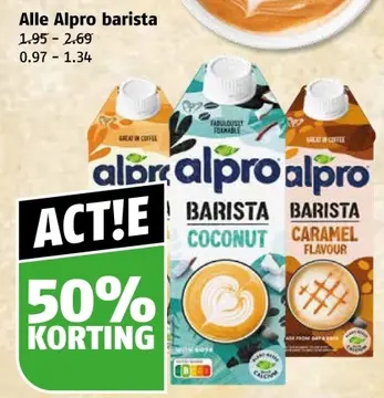 Aanbieding: Alle Alpro barista