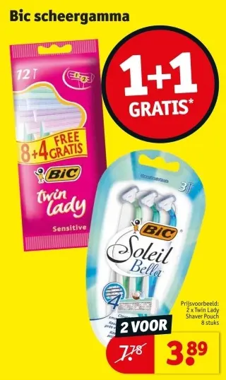 Promotie: Bic scheergamma