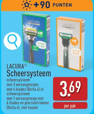 Promotie: Scheersysteem