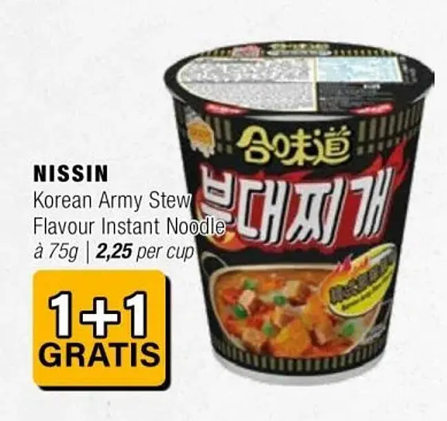 Aanbieding: Korean Army Stew Flavour Instant Noodle