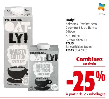 Offre: Oatly!