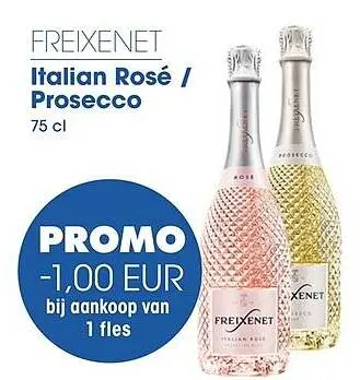 Promotie: Italian Rosé / Prosecco