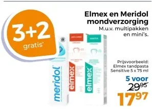 Aanbieding: Elmex en Meridol mondverzorging